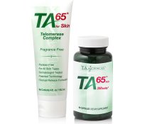 TA-65 MD, 250 Ünite, 90 Kapsül + TA65 for Skin 118 ml., Kombine Paket