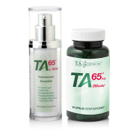 TA-65 MD, 250 Ünite 90 Kapsül + TA65 for Skin, 30 gr., Airless Tube Kombine Paket